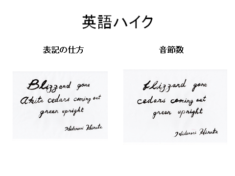 蛭田の英語ハイク